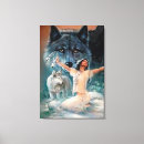 Search for dreamcatcher canvas prints Wolf