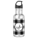 Search for buffalo plaid water bottles Gingham