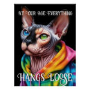 Recherche de chat psychédélique posters Chaton