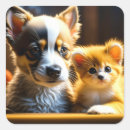 Search for puppy and kitten stickers Adorable