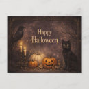 Search for gothic cat postcards Spooky