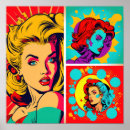 Recherche de retro pop art Coloré