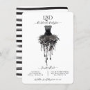 Search for little black dress invitations Elegant