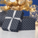 Search for blue snowflake wrapping paper Xmas