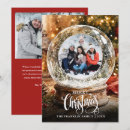 Search for globe christmas cards Whimsical