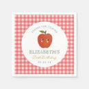Search for apple napkins Red