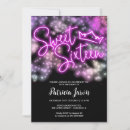 Search for neon sweet 16 invitations Girls 16th birthday