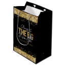 Search for black and gold gift bags Glitter
