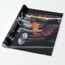Search for hot rod wrapping paper Car