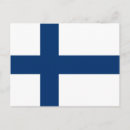 Recherche de drapeau finlande cartes postales Patriotique