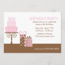 Search for presented invitations Cake