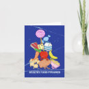 Search for cartoon illustration cards Fruit