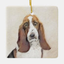 Search for basset hound ornaments Pet