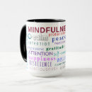 Recherche de mindfulness tasses Conscient