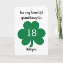 Recherche de le 17 mars vœux cartes Shamrock