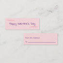Search for valentines day paper business cards Pastel