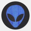 Search for blue alien stickers Eyes