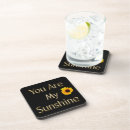 Search for you are my sunshine coasters Sunflower