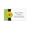 Recherche de gerbera daisy étiquettes adresse retour Marguerite gerber