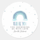 Search for watercolor rainbow stickers Rainbow baby shower