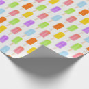 Search for popsicle wrapping paper Rainbow