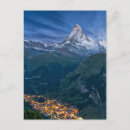 Recherche de montagne suisse cartes postales Neige