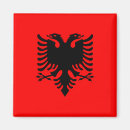 Recherche de drapeau albanais magnets Albanie