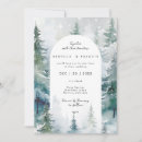 Search for fir tree wedding invitations Winter