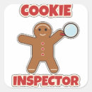 Search for gingerbread stickers Baker
