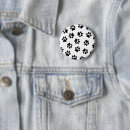 Search for black dog buttons Paw pattern