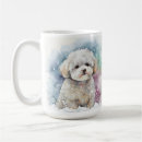 Search for bichon frise dog mugs Winter