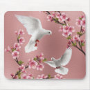 Recherche de paix colombe tapis souris Colombes