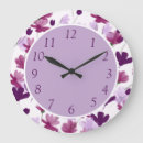 Search for lilac purple clocks Floral