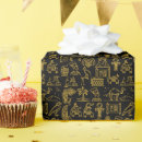 Search for egyptian hieroglyphs wrapping paper Pattern
