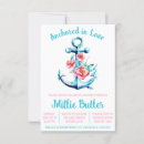 Search for boat bridal shower invitations Anchor