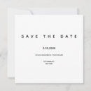 Search for plain save the dates Minimalist