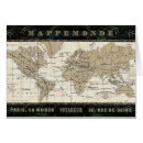 Recherche de globe noir et blanc cartes postales Pays