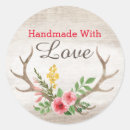Search for rustic deer stickers Antlers