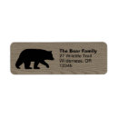 Search for black bear return address labels Wildlife