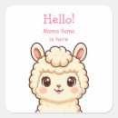 Search for kawaii llama stickers Pink