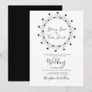 Search for circular invitations Black and white