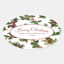 Search for vintage style stickers Merry christmas