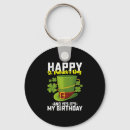 Search for st patricks birthday keychains Leprechaun