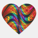 Search for rainbow fractal stickers Abstract