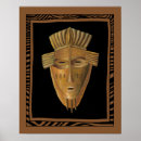Recherche de masque africain posters Traditionnel