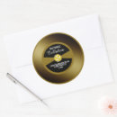Search for gold record stickers Vintage