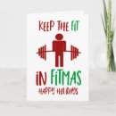 Search for merry fitness christmas cards Weightlifting