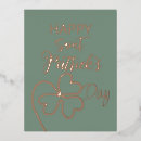 Recherche de feuille de trèfle cartes postales Fleur