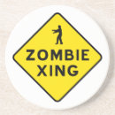 Search for zombies coasters Halloween