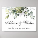 Search for advice wedding signs Watercolor